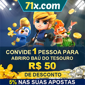 71x.com Indique amigos para receber um bônus